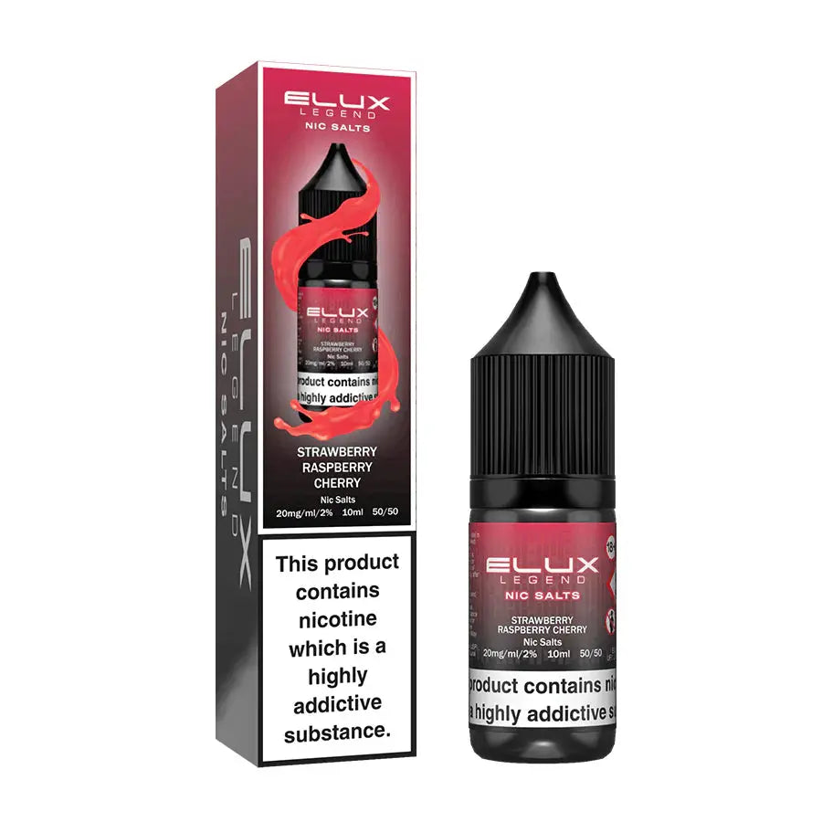 Strawberry Raspberry Cherry Elux Legend Vape Juice Elux