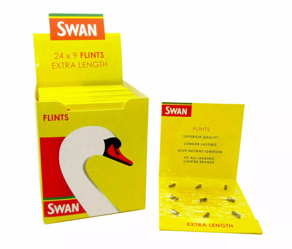 Swan Lighter Flints Extra Length Universal for all Lighters