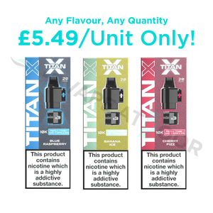 Titan X 10K Prefilled Refill Pods