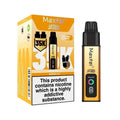 Maxfer vaping device and packaging on a white background