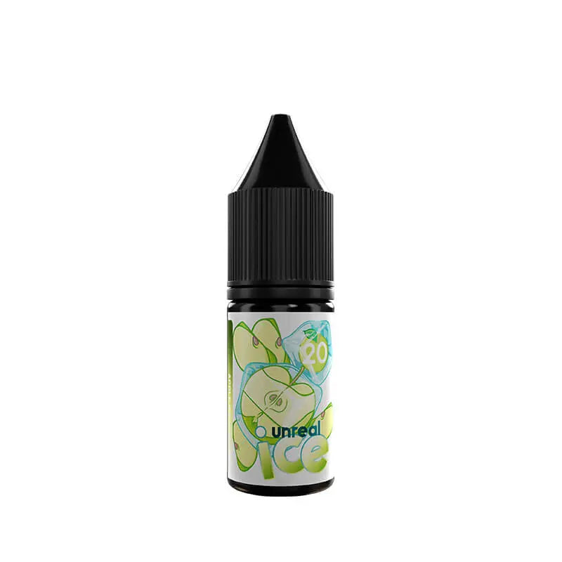 Unreal Ice Apple Ice 10ml Nic Salt E-Liquid Unreal