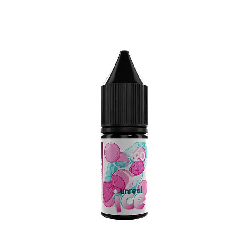 Unreal Ice Bubblegum Ice 10ml Nic Salt E-Liquid Unreal