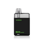 Sleek black Vaporesso Eco Nano pod device with green logo