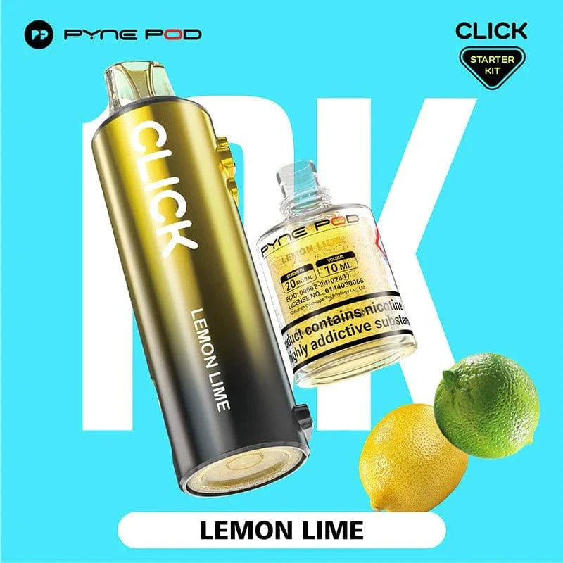 Pyne Pod Click Lemon Lime Pod UK - Pod Replacement UK
